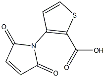 3-(2,5-dioxo-2,5-dihydro-1H-pyrrol-1-yl)thiophene-2-carboxylic acid 구조식 이미지