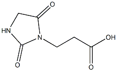 3-(2,5-dioxoimidazolidin-1-yl)propanoic acid Structure
