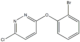 3-(2-bromophenoxy)-6-chloropyridazine 구조식 이미지