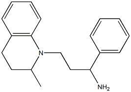 3-(2-methyl-1,2,3,4-tetrahydroquinolin-1-yl)-1-phenylpropan-1-amine Structure