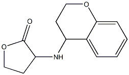 3-(3,4-dihydro-2H-1-benzopyran-4-ylamino)oxolan-2-one Structure