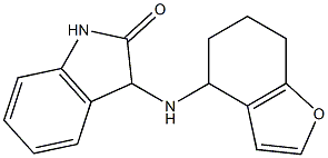 3-(4,5,6,7-tetrahydro-1-benzofuran-4-ylamino)-2,3-dihydro-1H-indol-2-one Structure