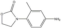3-(4-amino-2-methylphenyl)-1,3-oxazolidin-2-one Structure