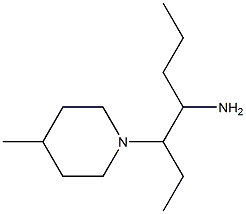 3-(4-methylpiperidin-1-yl)heptan-4-amine 구조식 이미지