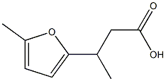 3-(5-methylfuran-2-yl)butanoic acid Structure