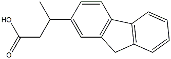 3-(9H-fluoren-2-yl)butanoic acid 구조식 이미지