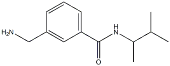 3-(aminomethyl)-N-(3-methylbutan-2-yl)benzamide 구조식 이미지