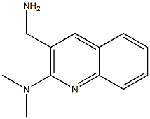 3-(aminomethyl)-N,N-dimethylquinolin-2-amine 구조식 이미지