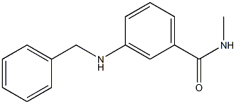 3-(benzylamino)-N-methylbenzamide 구조식 이미지