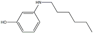 3-(hexylamino)phenol 구조식 이미지