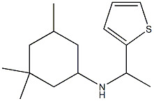 3,3,5-trimethyl-N-[1-(thiophen-2-yl)ethyl]cyclohexan-1-amine Structure