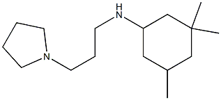 3,3,5-trimethyl-N-[3-(pyrrolidin-1-yl)propyl]cyclohexan-1-amine Structure