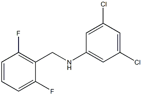 3,5-dichloro-N-[(2,6-difluorophenyl)methyl]aniline 구조식 이미지