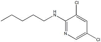 3,5-dichloro-N-pentylpyridin-2-amine 구조식 이미지