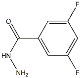 3,5-difluorobenzohydrazide Structure