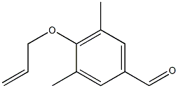 3,5-dimethyl-4-(prop-2-en-1-yloxy)benzaldehyde Structure