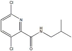 3,6-dichloro-N-(2-methylpropyl)pyridine-2-carboxamide Structure