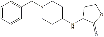 3-[(1-benzylpiperidin-4-yl)amino]oxolan-2-one Structure