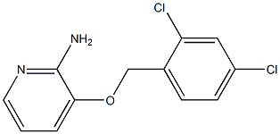 3-[(2,4-dichlorophenyl)methoxy]pyridin-2-amine 구조식 이미지