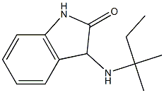 3-[(2-methylbutan-2-yl)amino]-2,3-dihydro-1H-indol-2-one 구조식 이미지