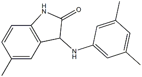 3-[(3,5-dimethylphenyl)amino]-5-methyl-2,3-dihydro-1H-indol-2-one Structure