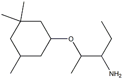3-[(3-aminopentan-2-yl)oxy]-1,1,5-trimethylcyclohexane 구조식 이미지