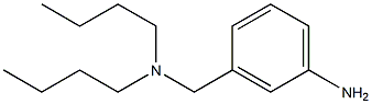 3-[(dibutylamino)methyl]aniline 구조식 이미지