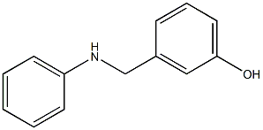3-[(phenylamino)methyl]phenol 구조식 이미지