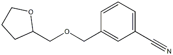 3-[(tetrahydrofuran-2-ylmethoxy)methyl]benzonitrile Structure