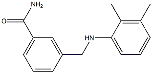 3-{[(2,3-dimethylphenyl)amino]methyl}benzamide 구조식 이미지