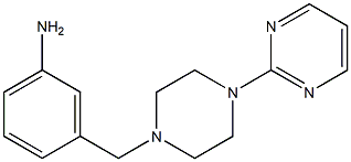 3-{[4-(pyrimidin-2-yl)piperazin-1-yl]methyl}aniline 구조식 이미지