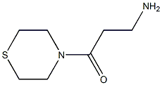 3-amino-1-(thiomorpholin-4-yl)propan-1-one Structure