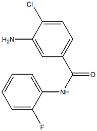 3-amino-4-chloro-N-(2-fluorophenyl)benzamide 구조식 이미지