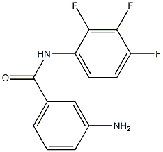 3-amino-N-(2,3,4-trifluorophenyl)benzamide Structure