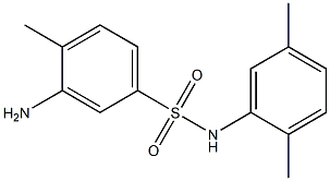3-amino-N-(2,5-dimethylphenyl)-4-methylbenzene-1-sulfonamide Structure