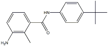 3-amino-N-(4-tert-butylphenyl)-2-methylbenzamide 구조식 이미지