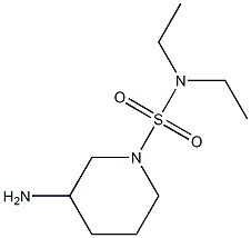 3-amino-N,N-diethylpiperidine-1-sulfonamide Structure