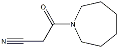 3-azepan-1-yl-3-oxopropanenitrile Structure