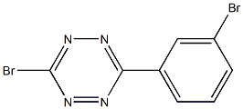 3-bromo-6-(3-bromophenyl)-1,2,4,5-tetrazine Structure