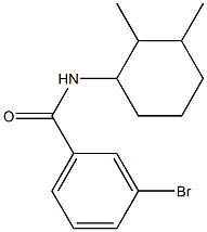 3-bromo-N-(2,3-dimethylcyclohexyl)benzamide 구조식 이미지