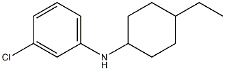 3-chloro-N-(4-ethylcyclohexyl)aniline Structure
