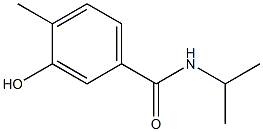 3-hydroxy-4-methyl-N-(propan-2-yl)benzamide Structure