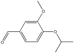 3-methoxy-4-(propan-2-yloxy)benzaldehyde 구조식 이미지