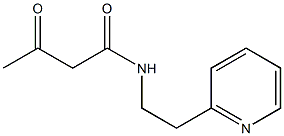 3-oxo-N-(2-pyridin-2-ylethyl)butanamide 구조식 이미지