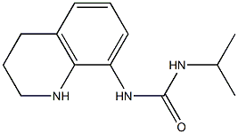 3-propan-2-yl-1-1,2,3,4-tetrahydroquinolin-8-ylurea 구조식 이미지