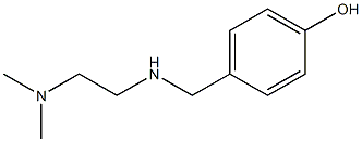 4-({[2-(dimethylamino)ethyl]amino}methyl)phenol Structure