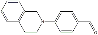 4-(1,2,3,4-tetrahydroisoquinolin-2-yl)benzaldehyde Structure
