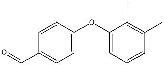 4-(2,3-dimethylphenoxy)benzaldehyde 구조식 이미지