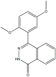 4-(2,5-dimethoxyphenyl)-1,2-dihydrophthalazin-1-one Structure