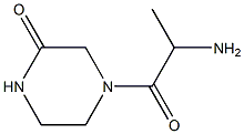 4-(2-aminopropanoyl)piperazin-2-one Structure